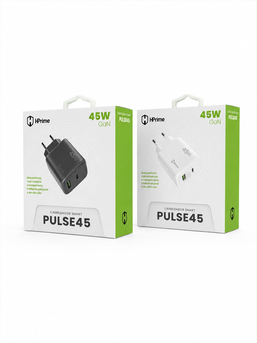 Carregador Pulse45 HPrime disponível na Guara iPhones, Guarapuava
