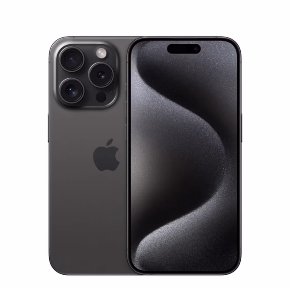 IPHONE 15 PRO BLACK TITANIUM 128GB SEMINOVO disponível na Guara iPhones, Guarapuava