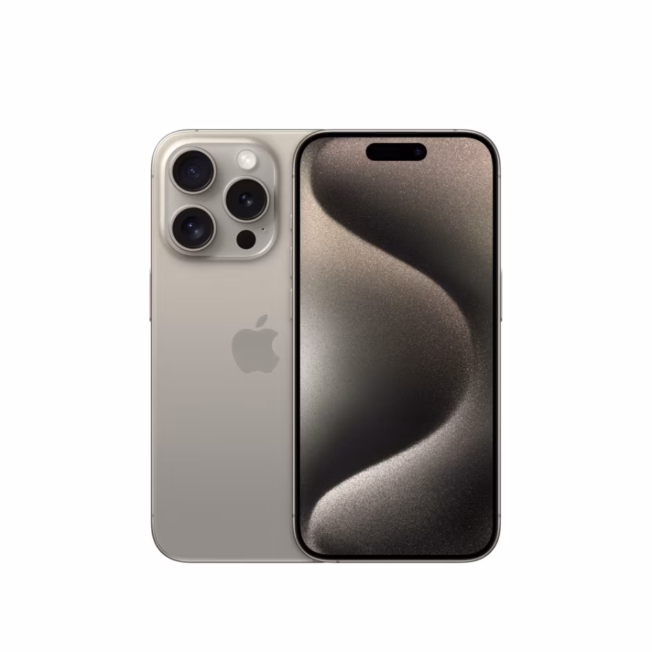 IPHONE 15 PRO TITANIUM NATURAL 128GB SEMINOVO disponível na Guara iPhones, Guarapuava